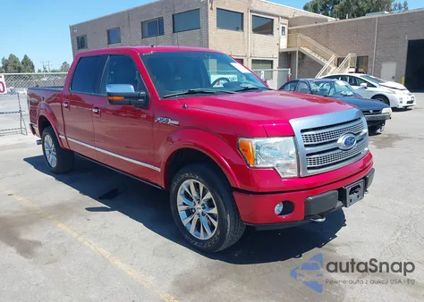 2011 Ford F-150 Platinum z USA, uszkodzony, nr VIN 1FTFW1EF2BFA34873